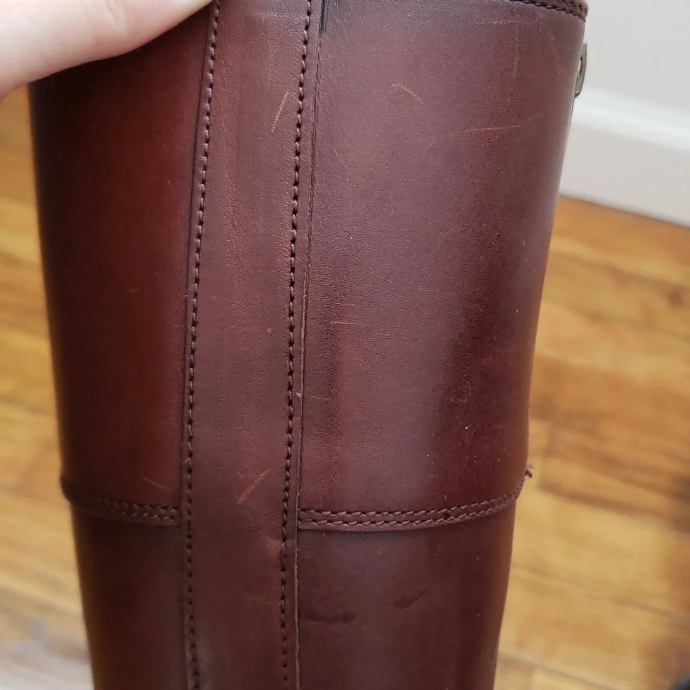 FRYE Melissa Inside Zip Riding Boot - Picture 5 of 6